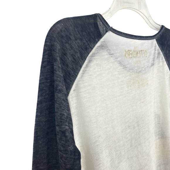 MARVEL NETFLIX The Defenders Burnout Raglan Colorblock 3/4 Sleeve Shirt Size L - Picture 10 of 14